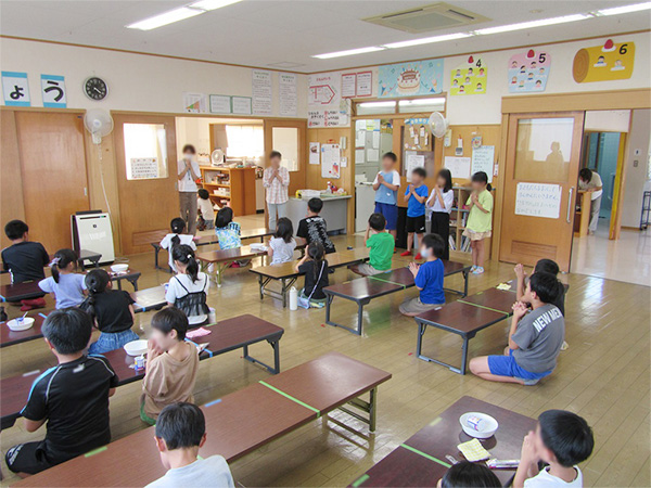 学童保育所の様子