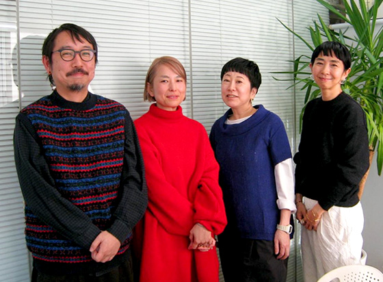 HATO文化編集部の組合員と監事の皆さん