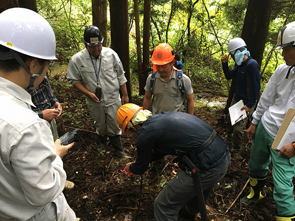 登米地域福祉事業所・林業の活動の様子